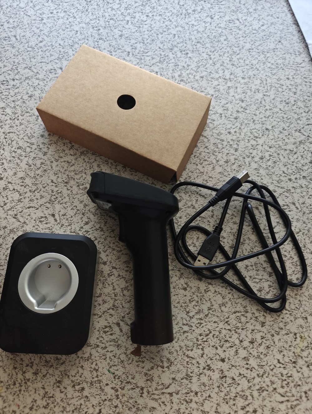 Symcode MJ-1904DB Portable 2D+BT+2.4G Handheld Barcode Scanner